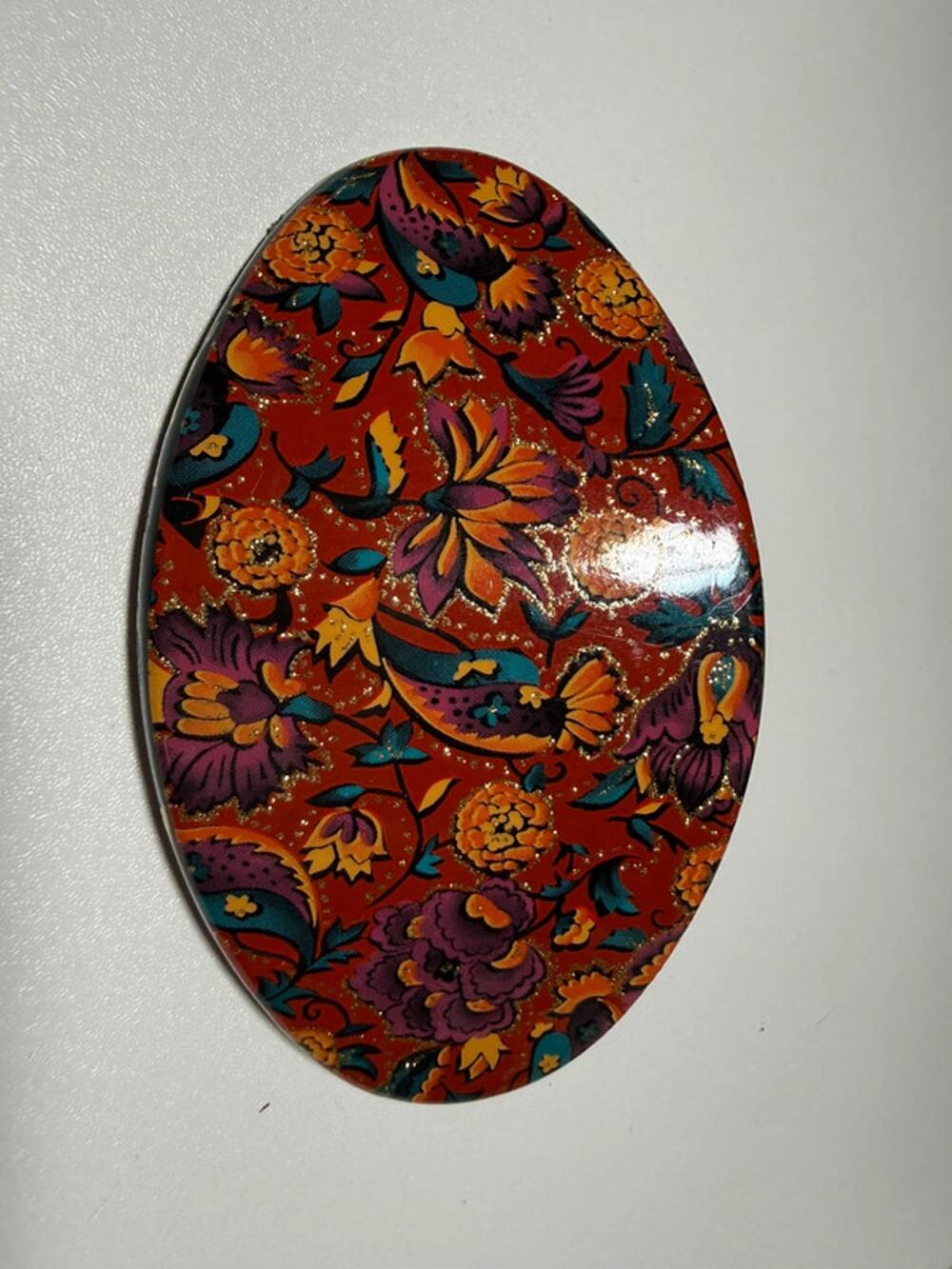 Large floral hair clip